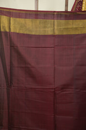 Maroon Rajkot Patola Silk Saree - SRMRPSS643