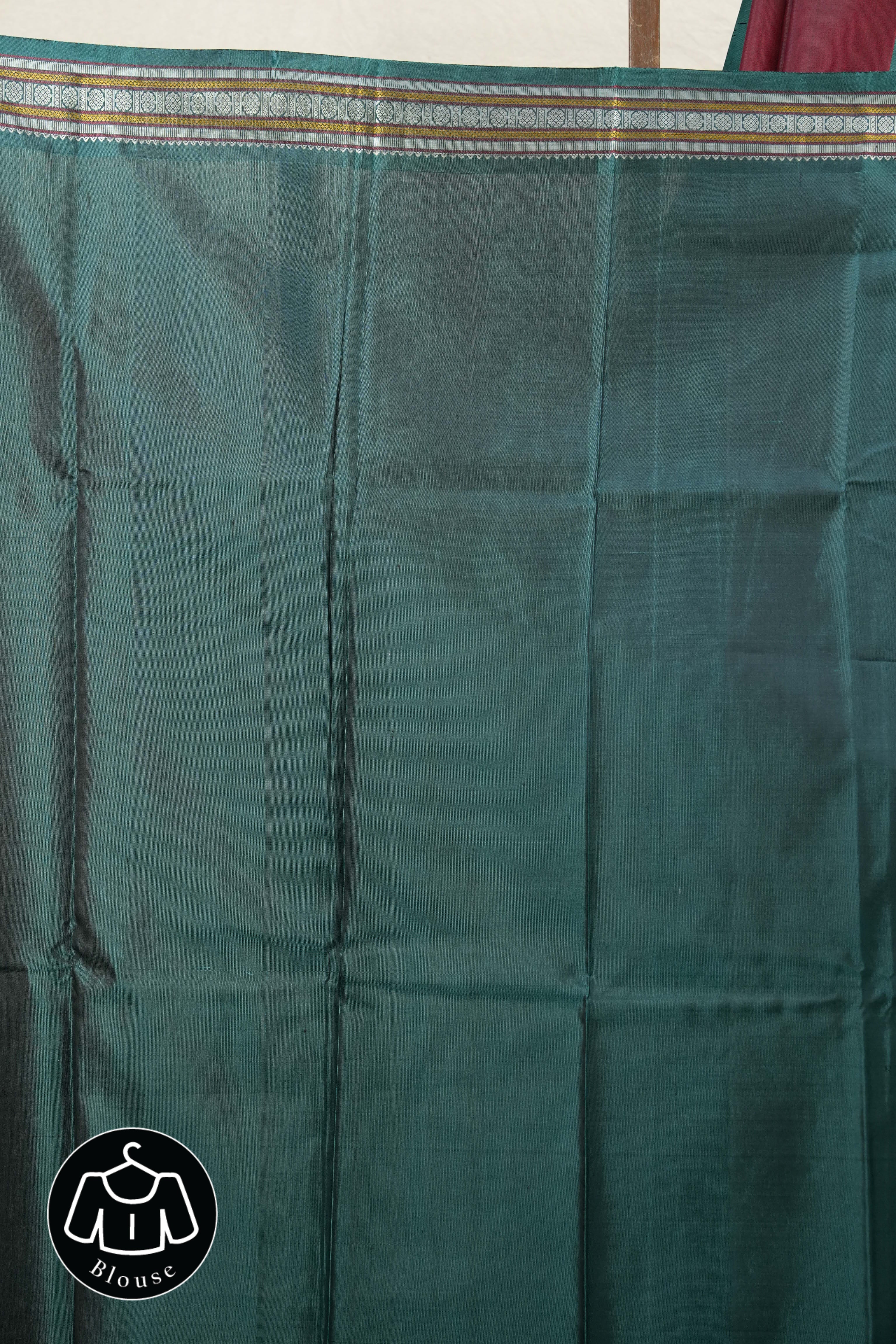 Maroon Kanjeevaram Silk Saree-SRMKSS680