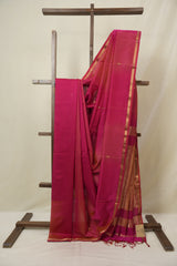 Pink Maheshwari Saree - SRPMS1154