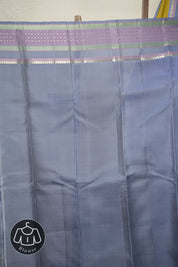 Olive Green Kanjivaram Silk Saree - SROGKSS956