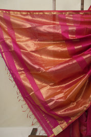 Pink Maheshwari Saree - SRPMS1154