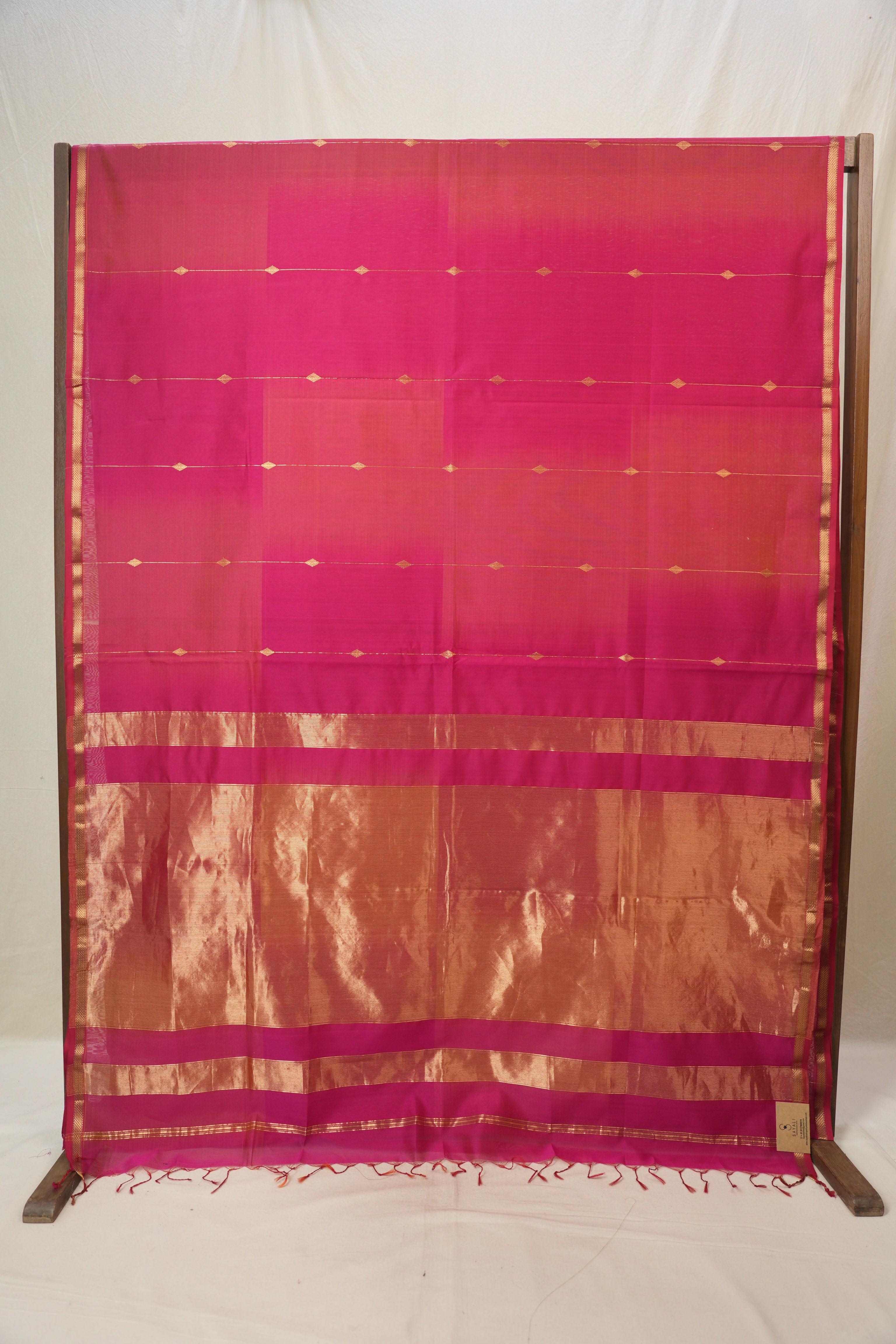 Pink Maheshwari Saree - SRPMS1154