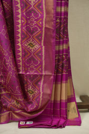 Pink Rajkot Patola Silk Saree - SRPRPSS653