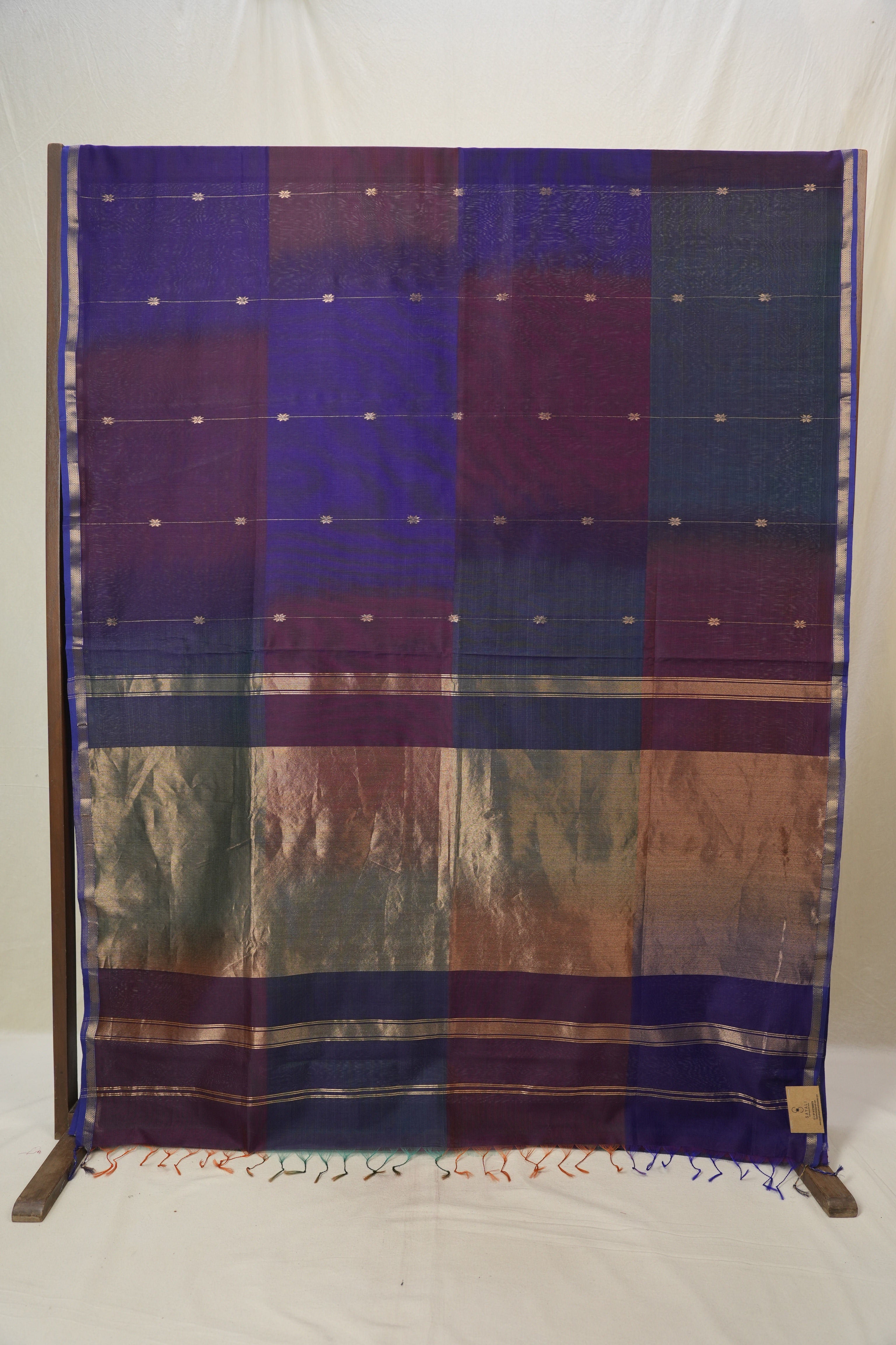Multicolor Maheshwari Saree - SRMMS1151