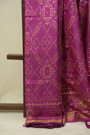 Pink Rajkot Patola Silk Saree - SRPRPSS653