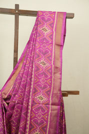Pink Rajkot Patola Silk Saree - SRPRPSS653
