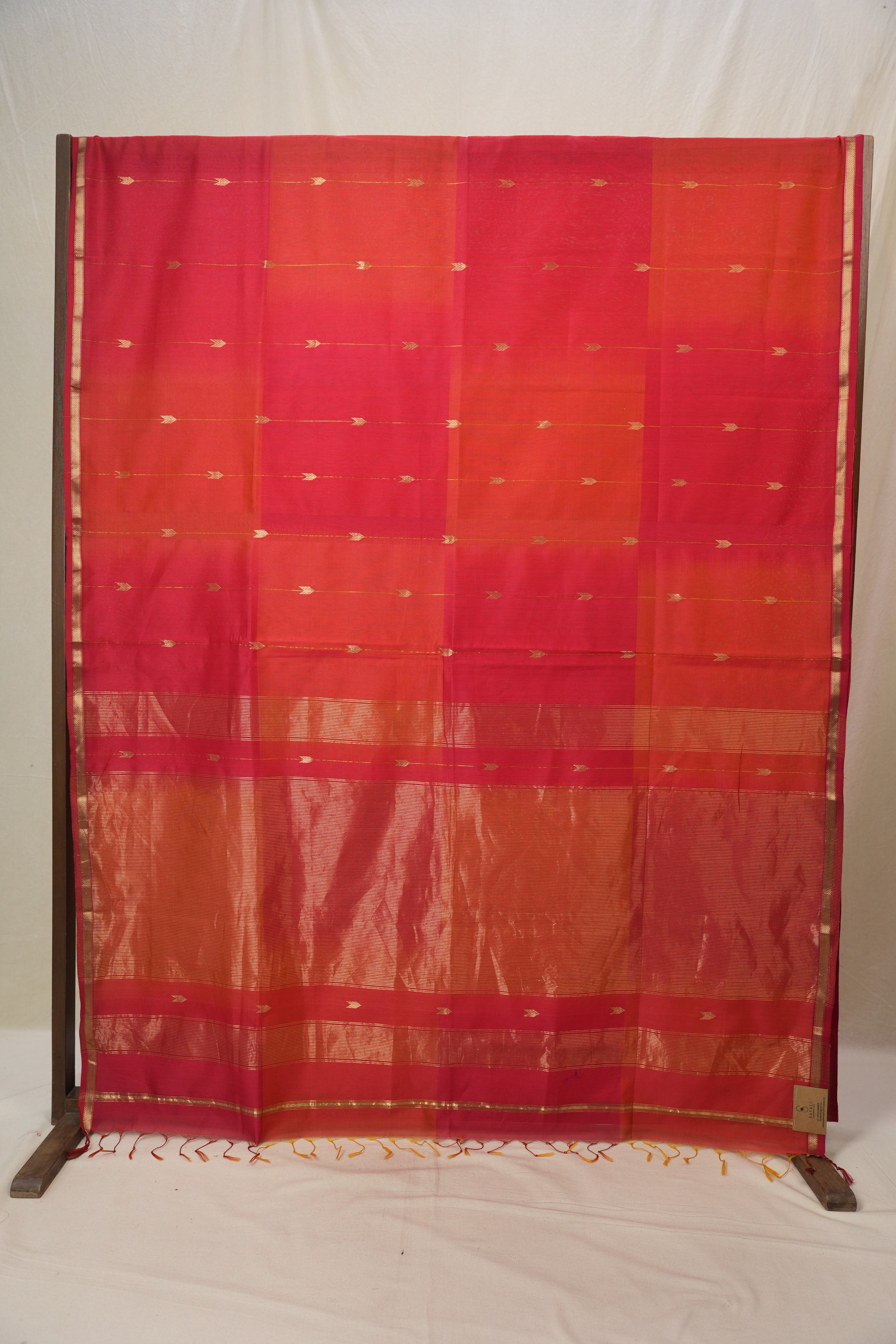 Pink Maheshwari Saree - SRPMS1152