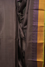 Coffee Brown Kanjivaram Silk Sarees - SRCBKSS966