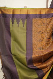 Coffee Brown Kanjivaram Silk Sarees - SRCBKSS966