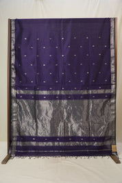 Purple Maheshwari Saree - SRPMS1142