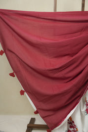 White HBP Signature Cotton Saree - SRWSCS32