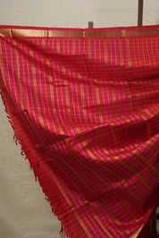Red Kanjeevaram Silk Saree-SRRKSS384