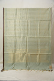 Mint Green Raw Silk Saree - SRMGRSS914