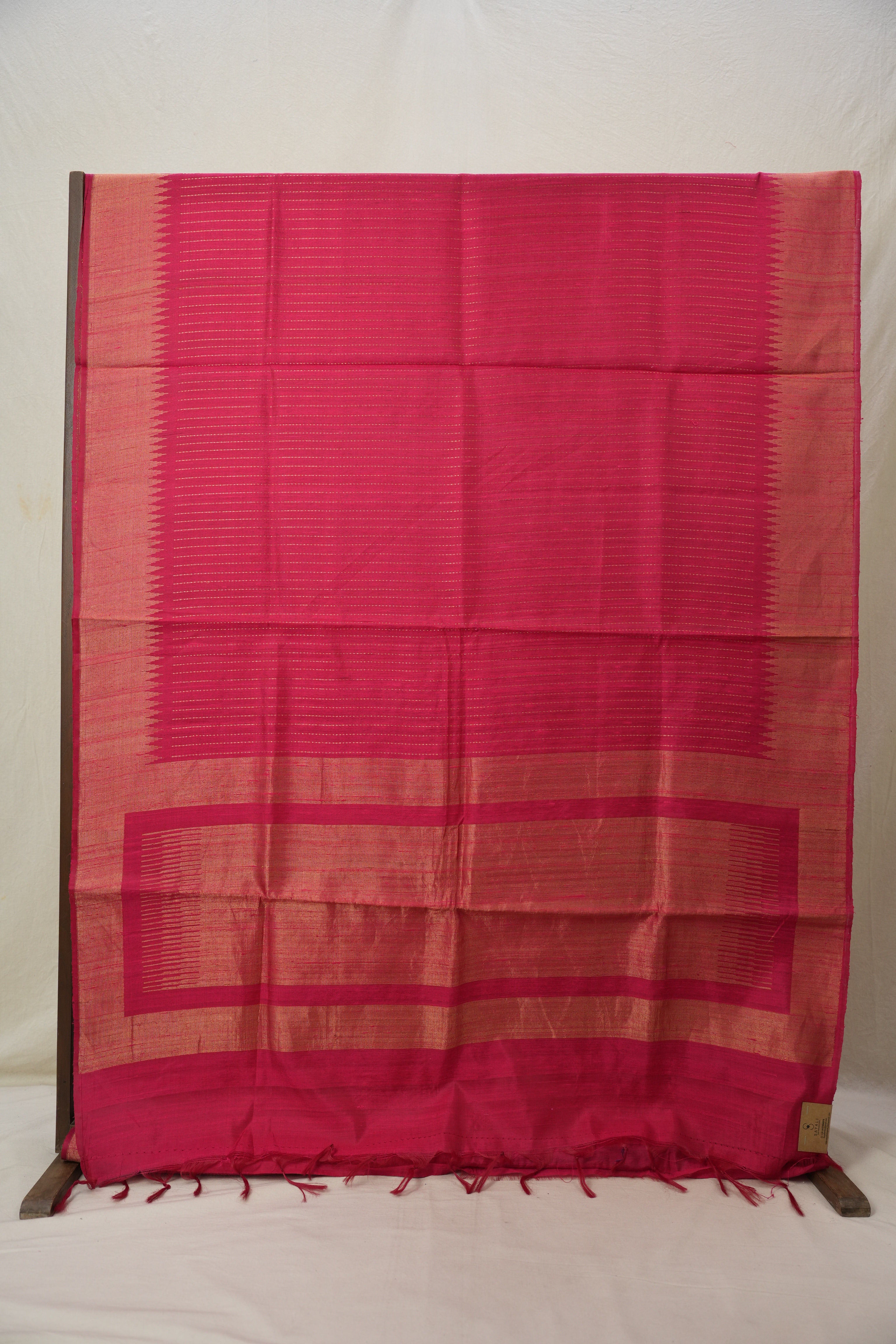 Pink Raw Silk Saree - SRPRSS907
