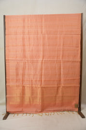 Peach Raw Silk Saree - SRPRSS908