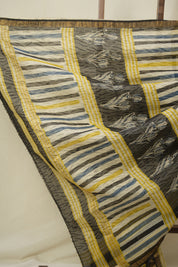 Brown HBP Kota Doria Saree - SRBKDS259