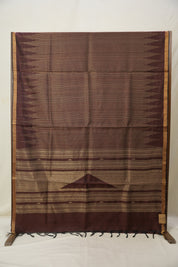 Coffee Brown Raw Silk Saree - SRCBRSS784