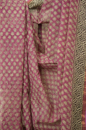 Pink HBP Kota Doria Saree - SRPKDS261