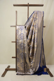 Blue Banarasi Silk Saree - SRBBSS915
