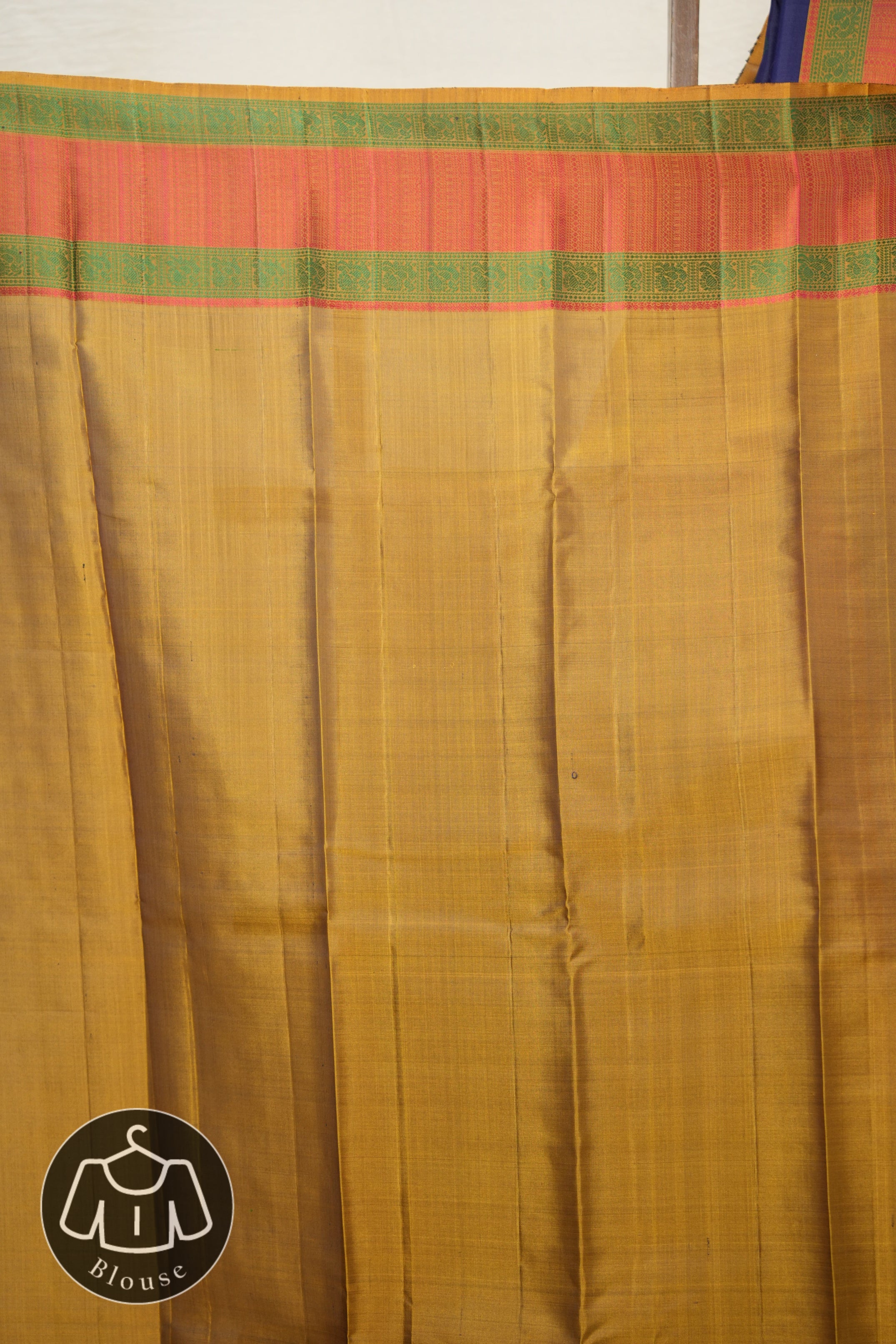 Navy Blue Kanjivaram Silk Saree - SRNBKSS952