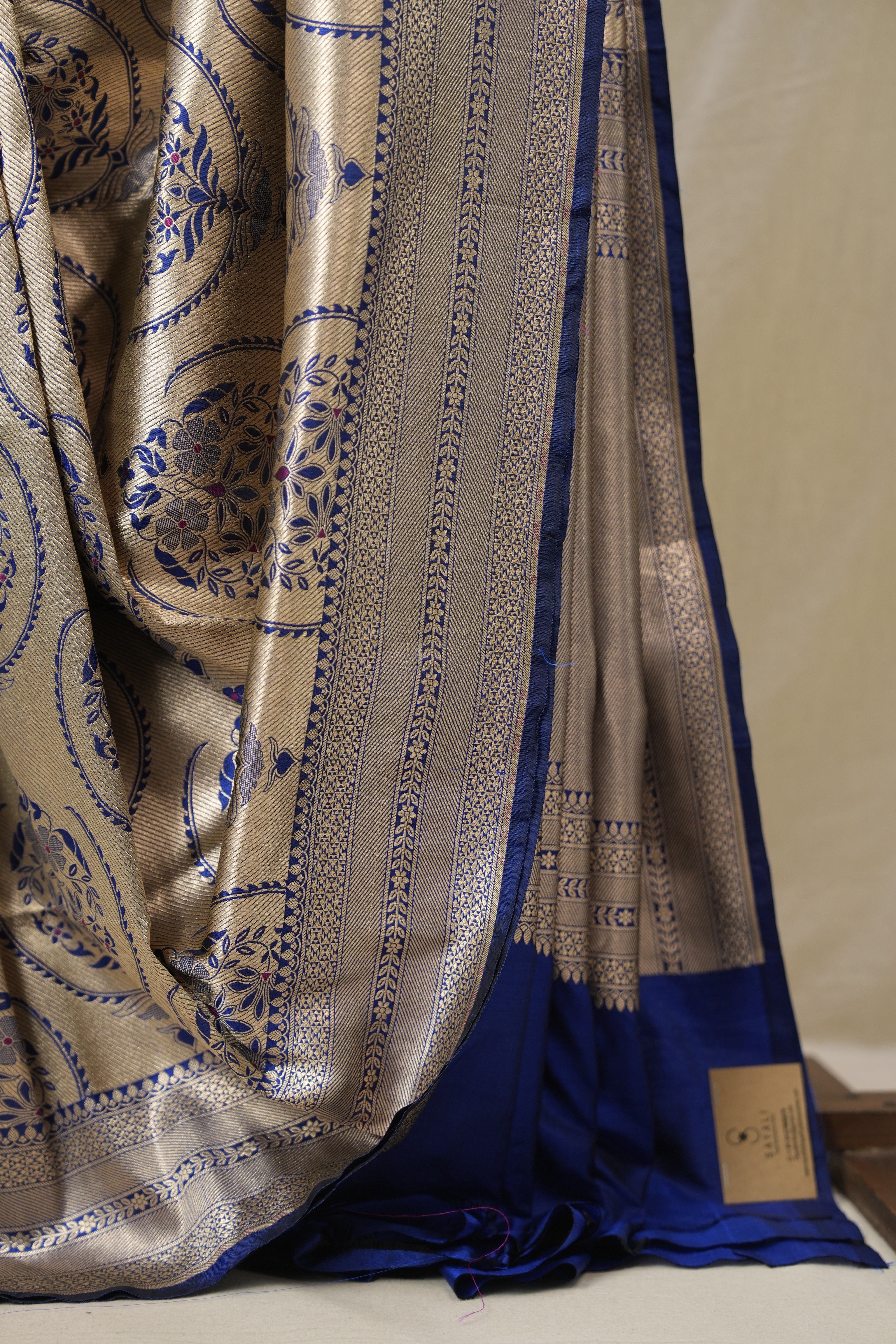 Blue Banarasi Silk Saree - SRBBSS915