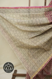Pink HBP Kota Doria Saree - SRPKDS261