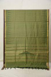 Mehendi Green Raw Silk Saree - SRMGRSS779