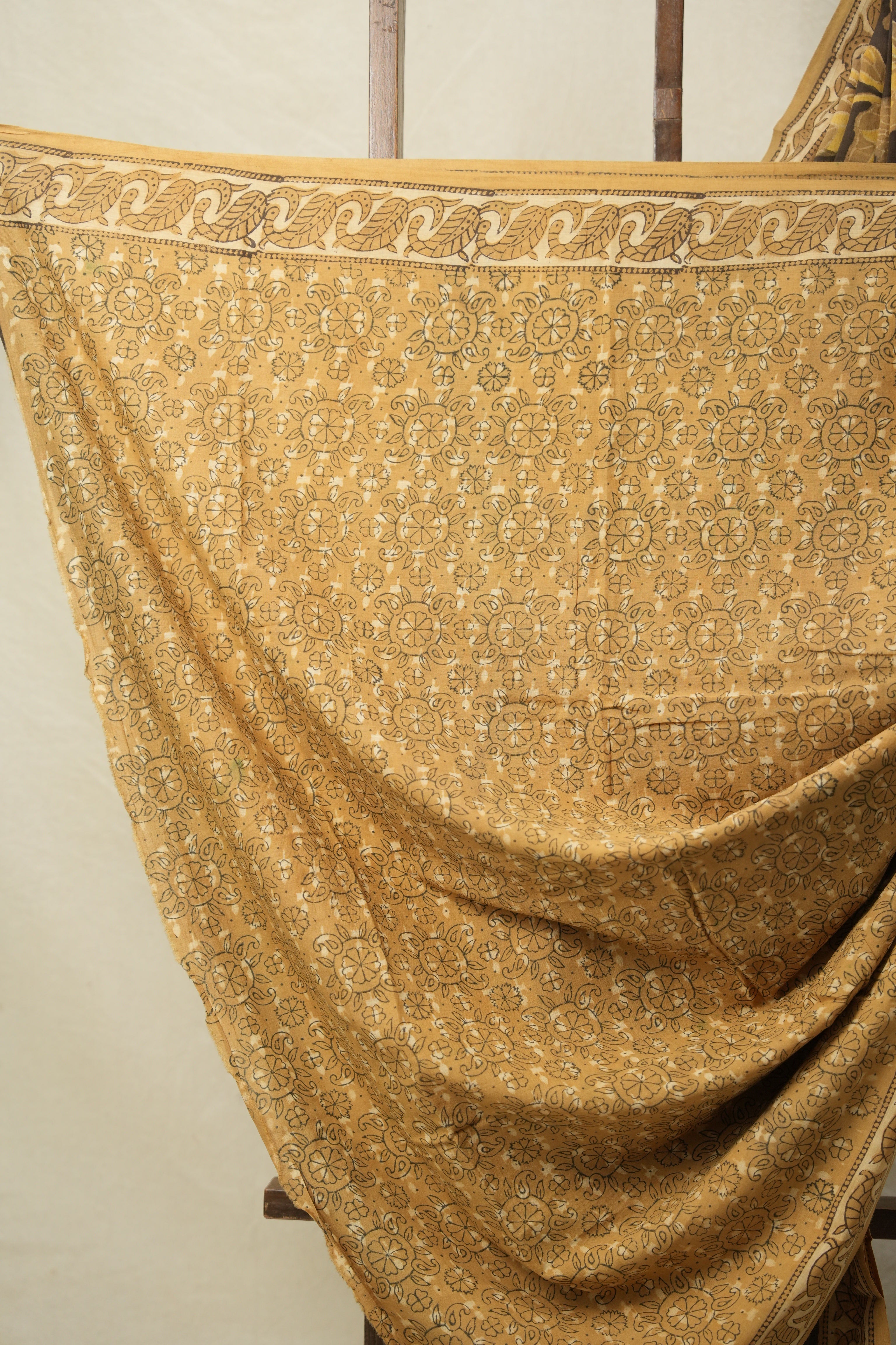 Brown HBP Cotton Saree - SRBCS3155
