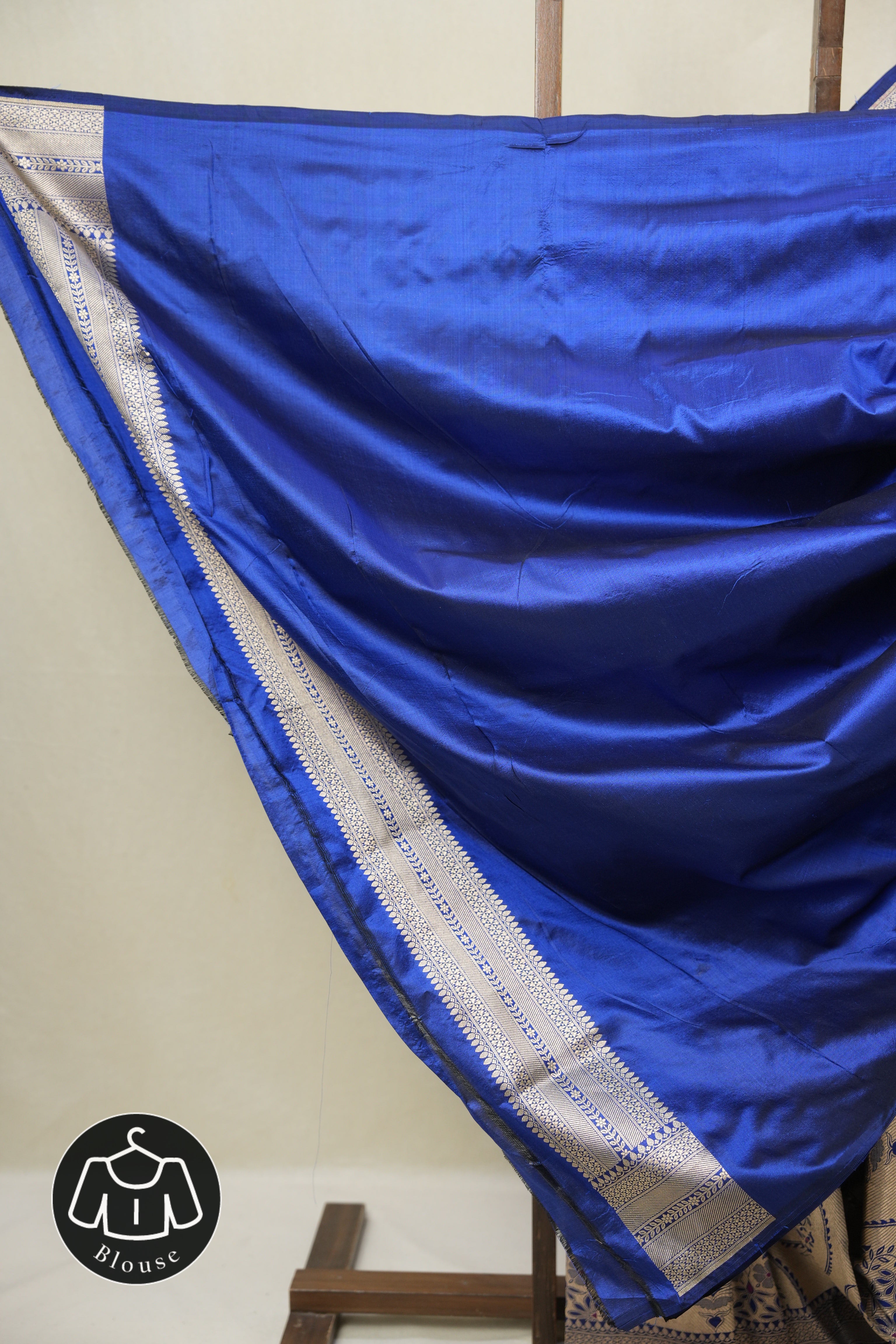 Blue Banarasi Silk Saree - SRBBSS915