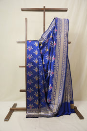 Blue Banarasi Silk Saree - SRBBSS916