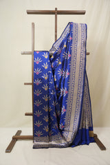 Blue Banarasi Silk Saree - SRBBSS916