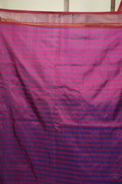 Magenta Cotton Silk Paithani Saree - SRMCSPS06