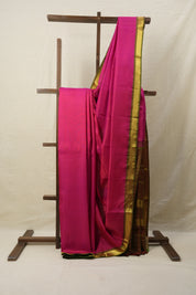 Rani Pink Kanjeevaram Silk Saree-SRRPKSS497