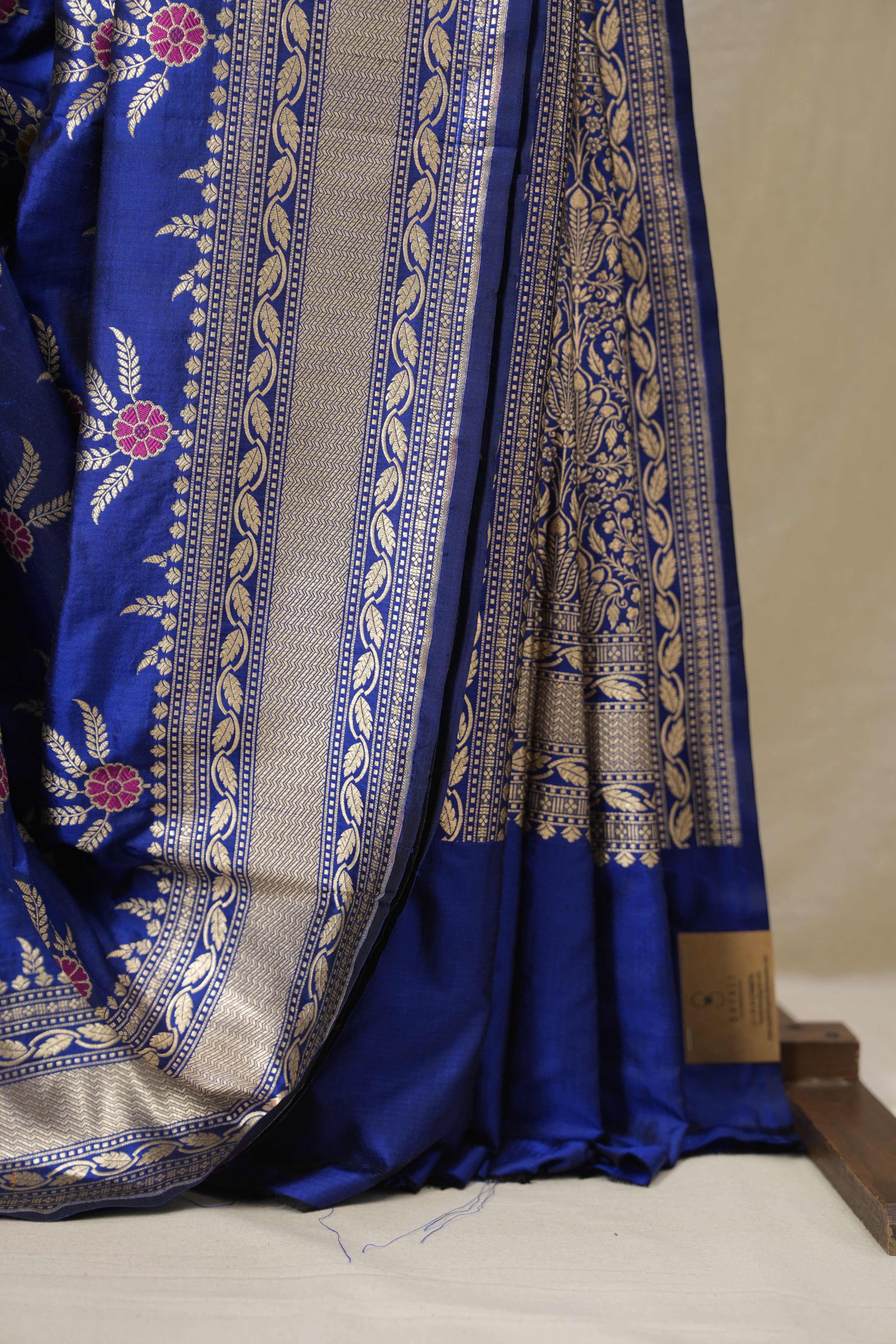 Blue Banarasi Silk Saree - SRBBSS916