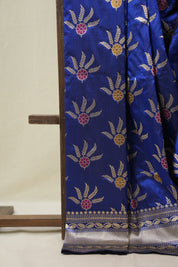 Blue Banarasi Silk Saree - SRBBSS916
