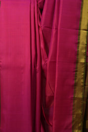 Rani Pink Kanjeevaram Silk Saree-SRRPKSS497