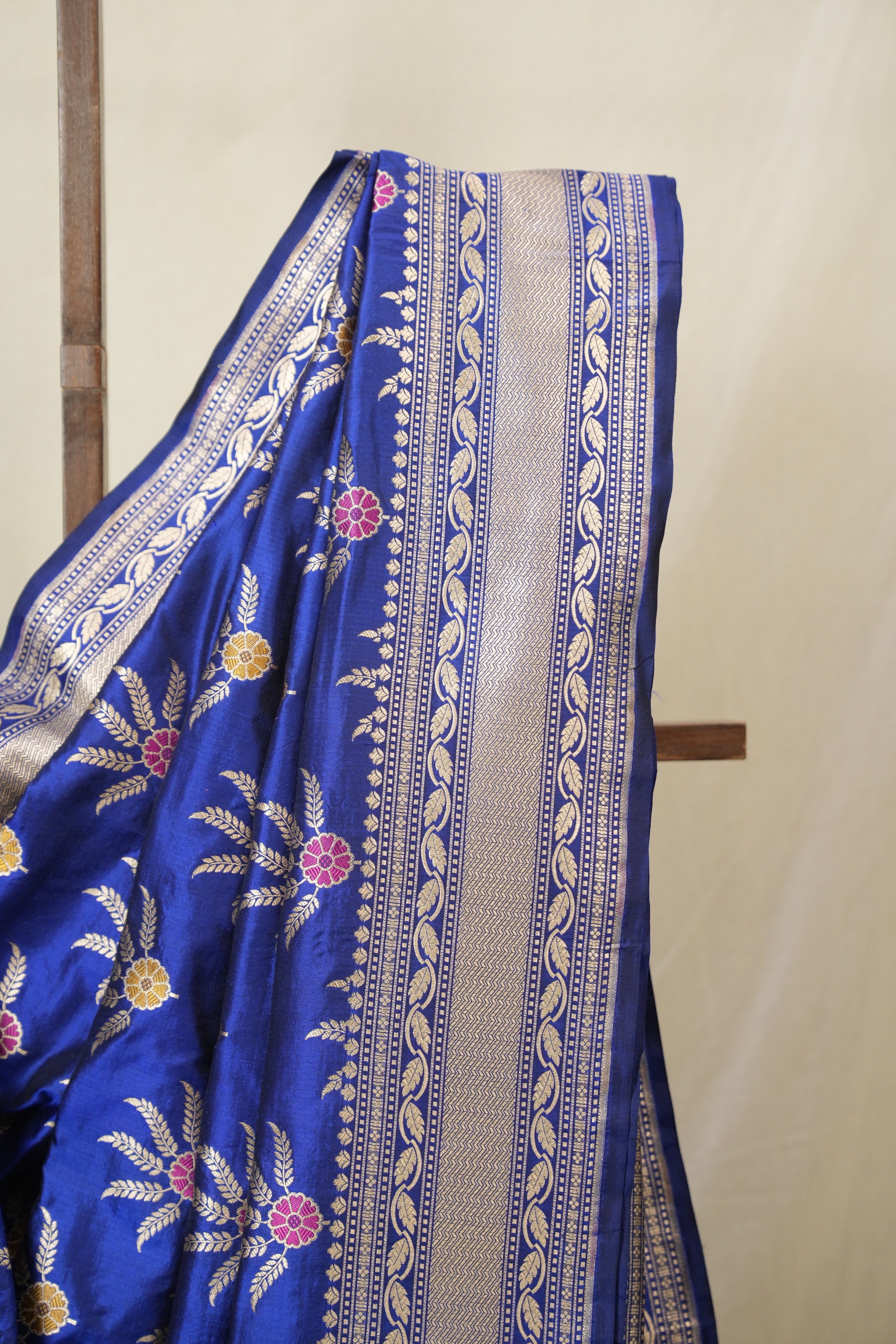 Blue Banarasi Silk Saree - SRBBSS916