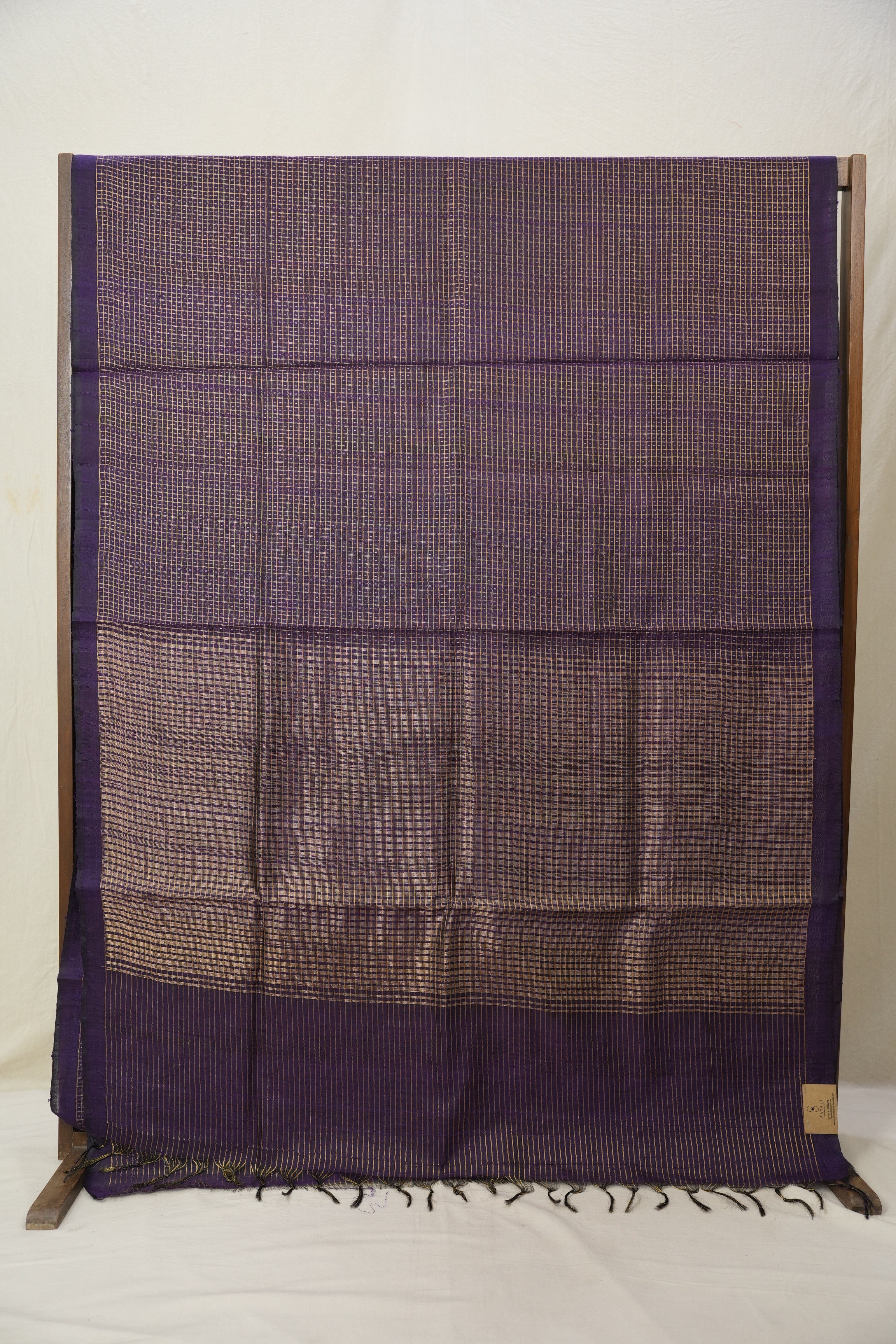 Purple Raw Silk Saree - SRPRSS852