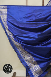 Blue Banarasi Silk Saree - SRBBSS916