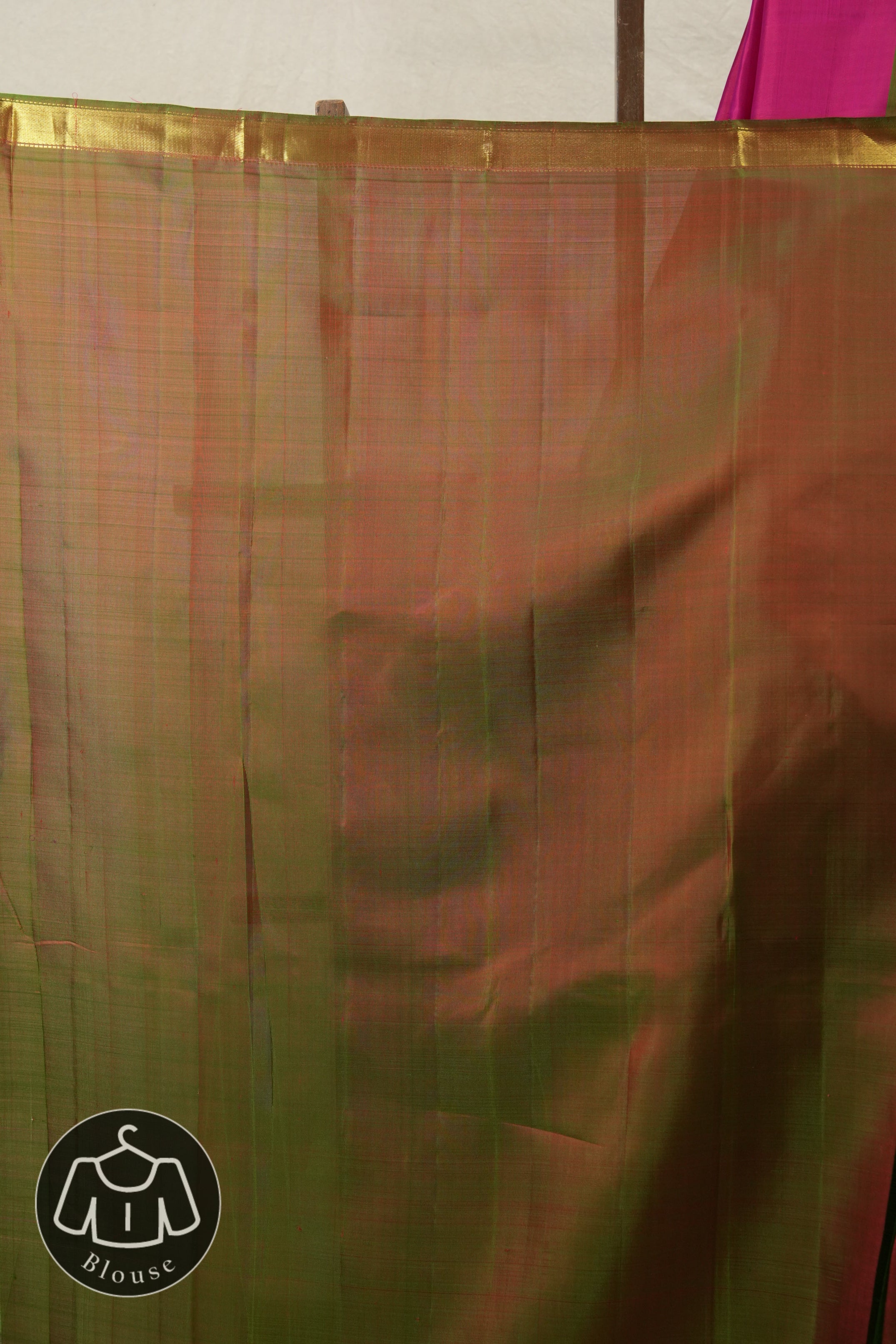 Rani Pink Kanjeevaram Silk Saree-SRRPKSS497