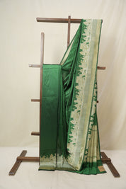 Green Banarasi Silk Saree - SRGBSS919