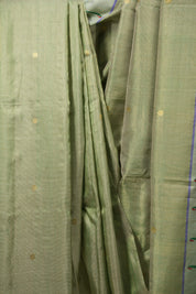 Mint Green Cotton Tissue Paithani Saree - SRMGCTPS01