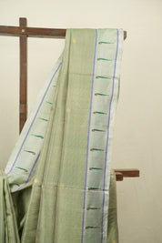 Mint Green Cotton Tissue Paithani Saree - SRMGCTPS01