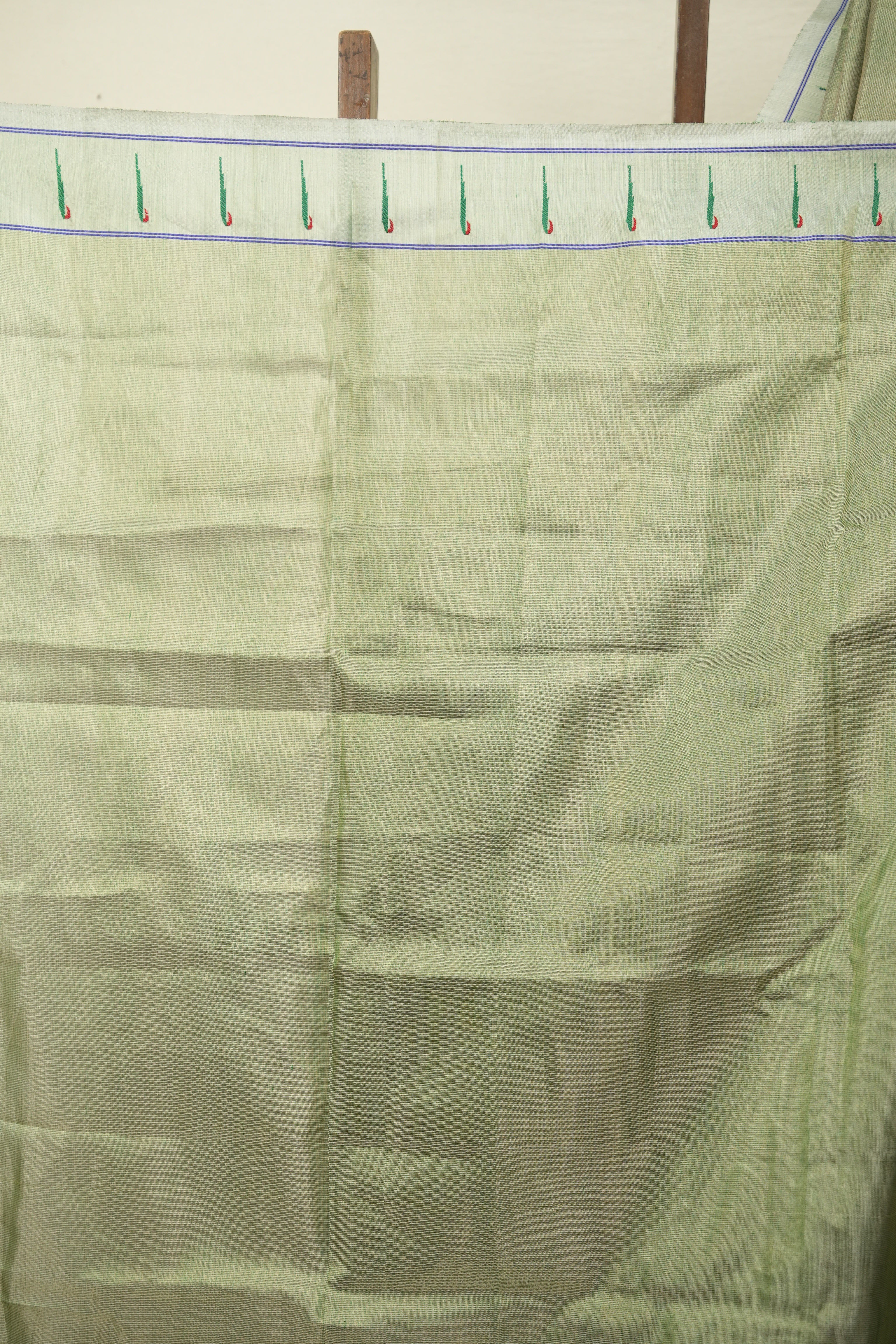 Mint Green Cotton Tissue Paithani Saree - SRMGCTPS01
