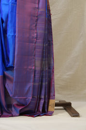 Blue Kanjeevaram Silk Saree - SRBKSS514