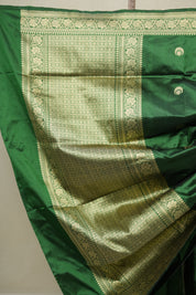 Green Banarasi Silk Saree - SRGBSS921