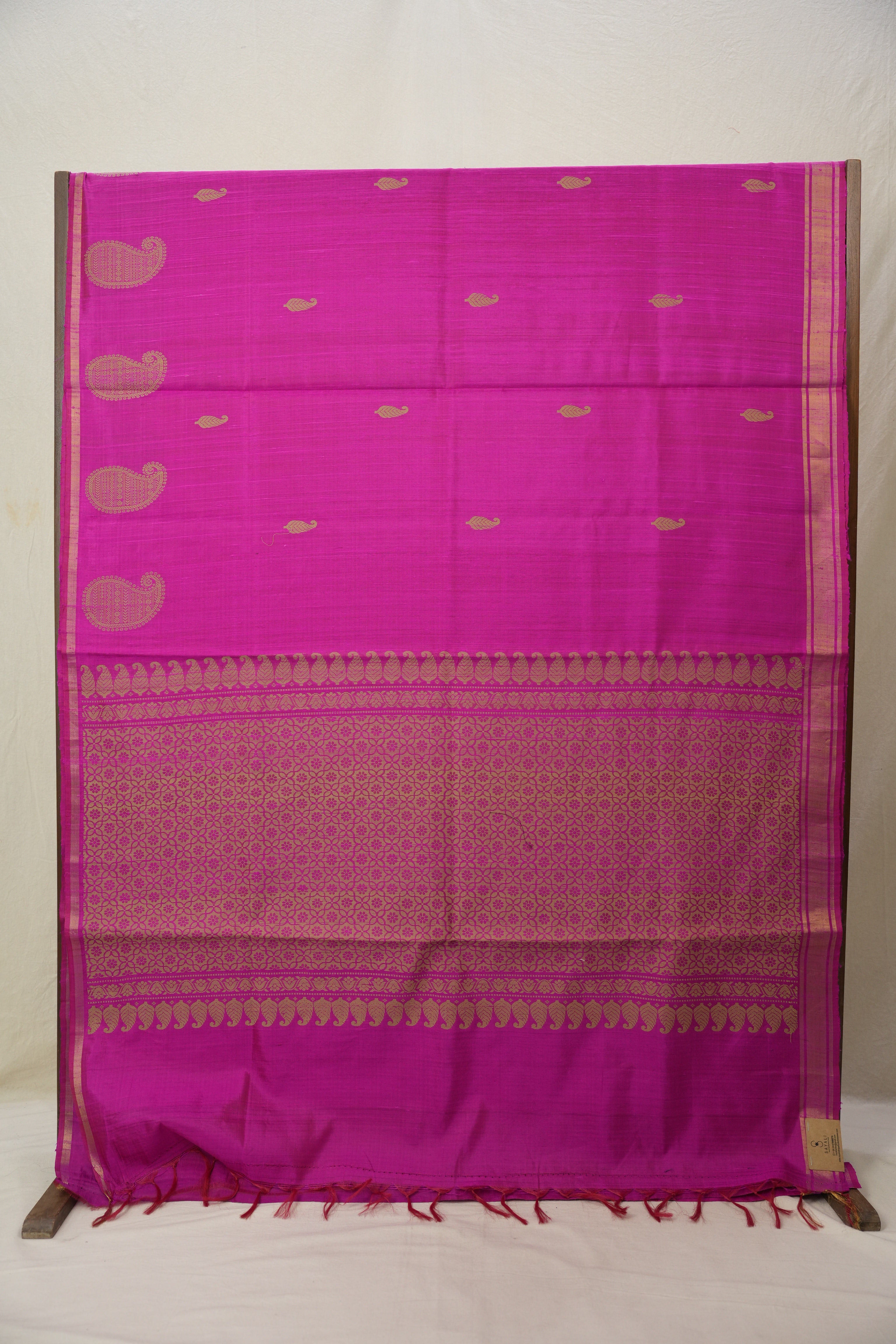 Pink Raw Silk Saree - SRPRSS895