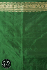 Green Banarasi Silk Saree - SRGBSS921
