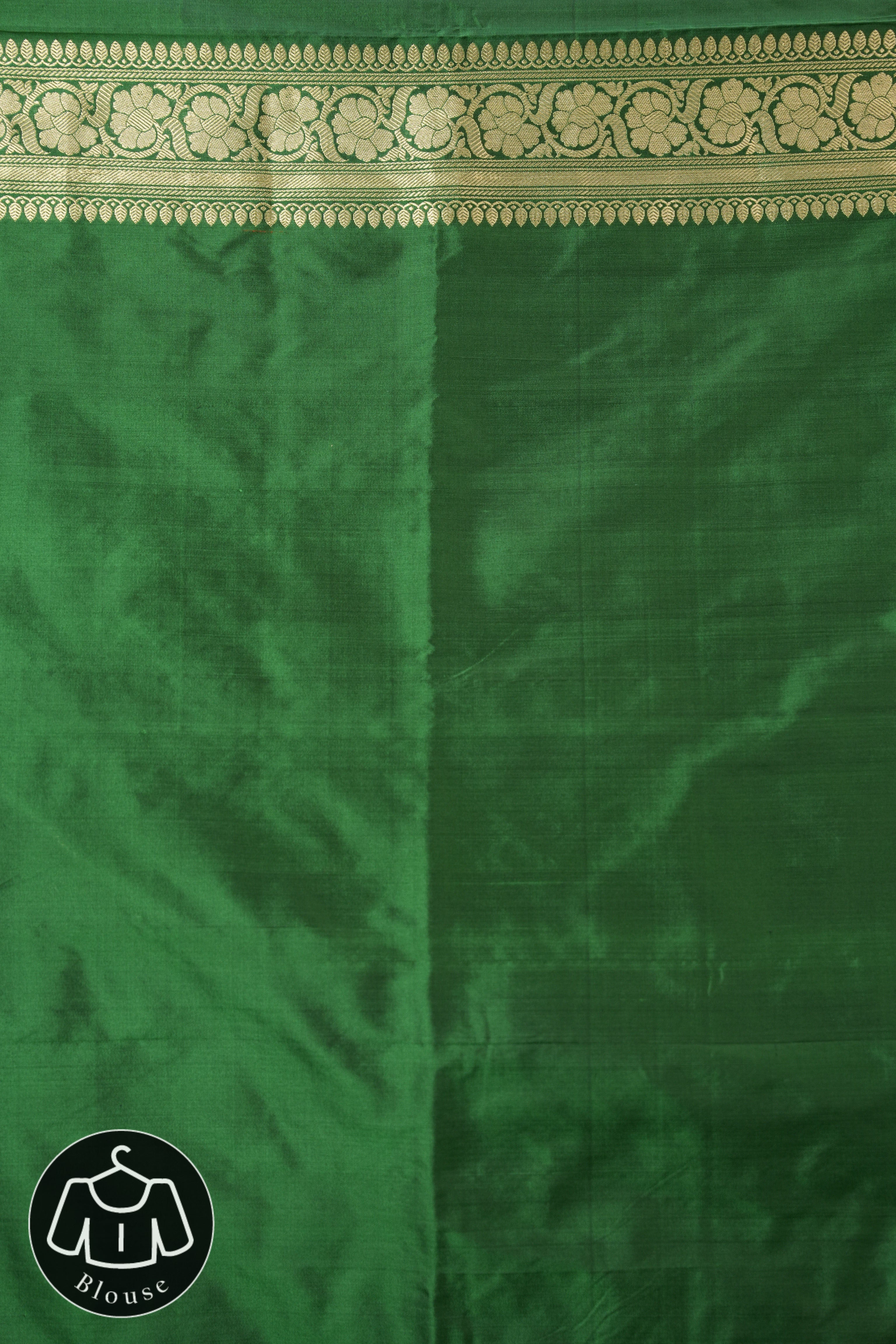 Green Banarasi Silk Saree - SRGBSS921