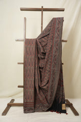 Kashish HBP Cotton Ajrakh Saree - SRKCAS06